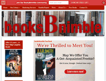 Tablet Screenshot of booksbnimble.com